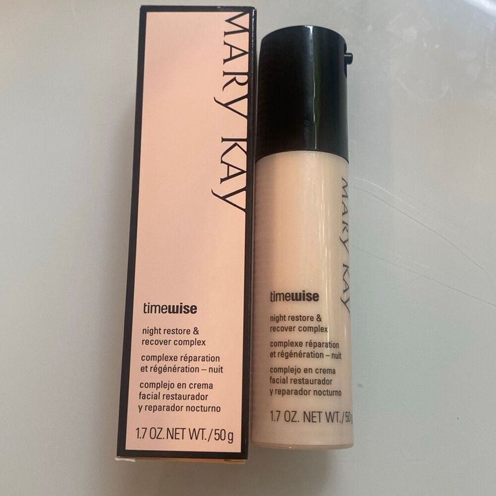 Mary Kay Timewise Night Restore & Recover Complex Age Fighting Serum 1.7 oz 50g